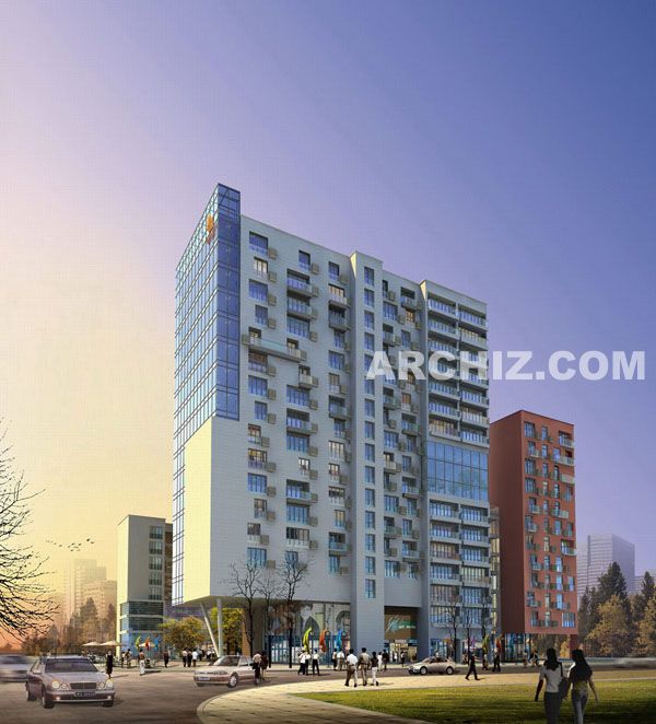 architectural 3D rendering - perspective, Vancouver architectural 3D rendering